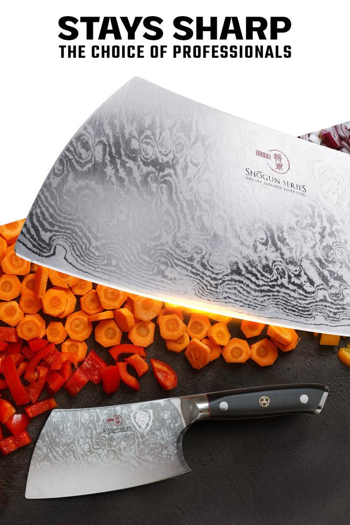 Mini Cleaver Knife 4.5" | Shogun Series ELITE | Dalstrong ©
