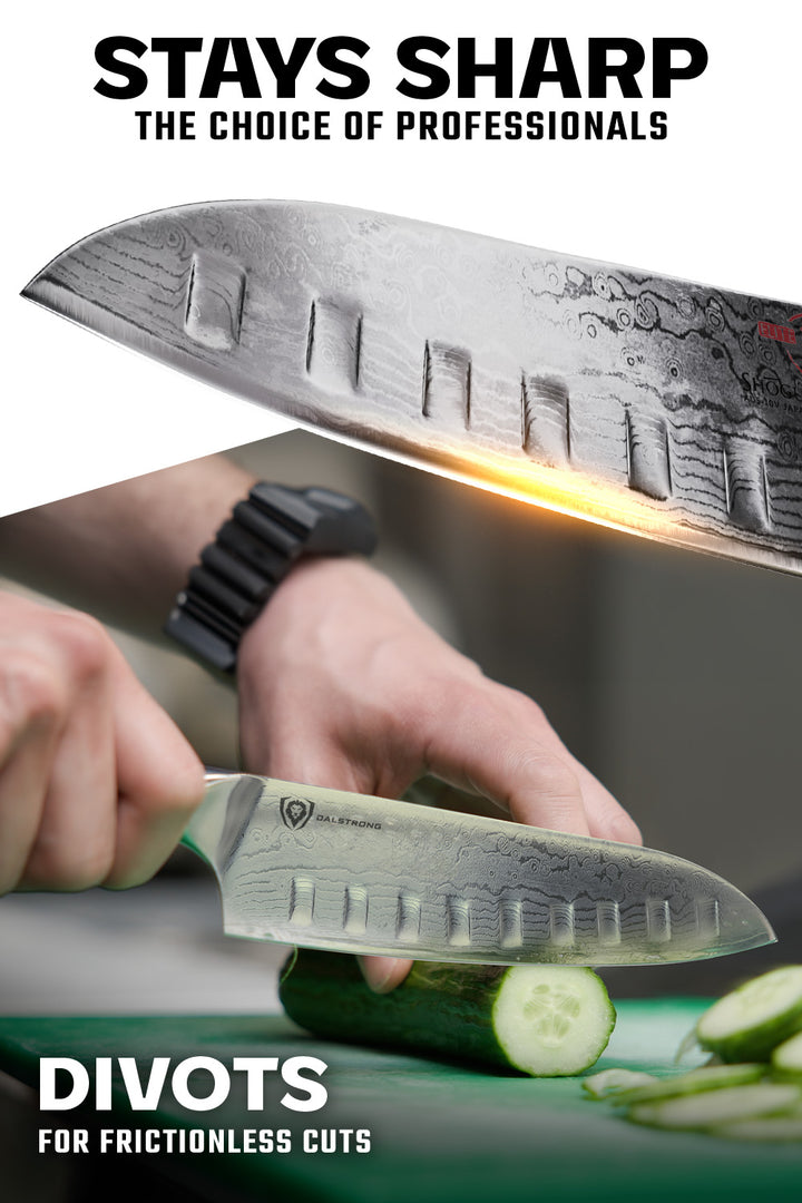Santoku Knife 7" | Shogun Series ELITE | Dalstrong ©