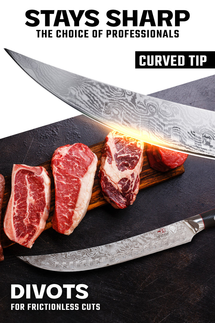 Butcher & Breaking Knife 8" | Shogun Series ELITE | Dalstrong ©
