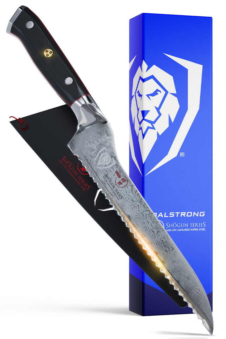 Serrated Offset Knife 8" | Shogun Series ELITE | Dalstrong ©