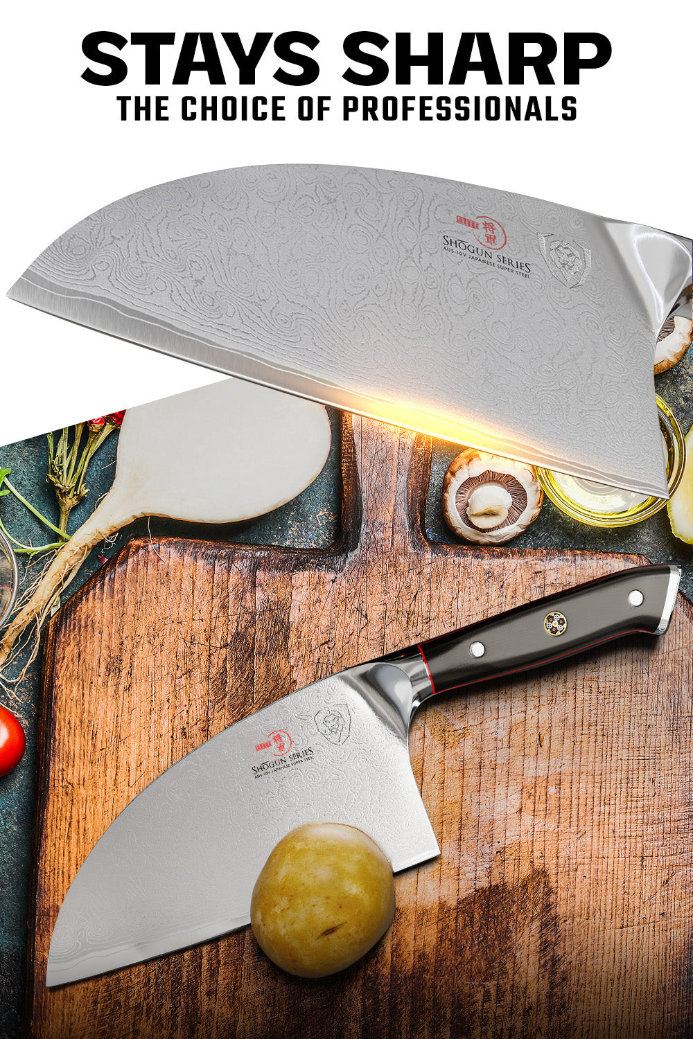 Serbian Chef's Knife 8" | Shogun Series ELITE | Dalstrong ©