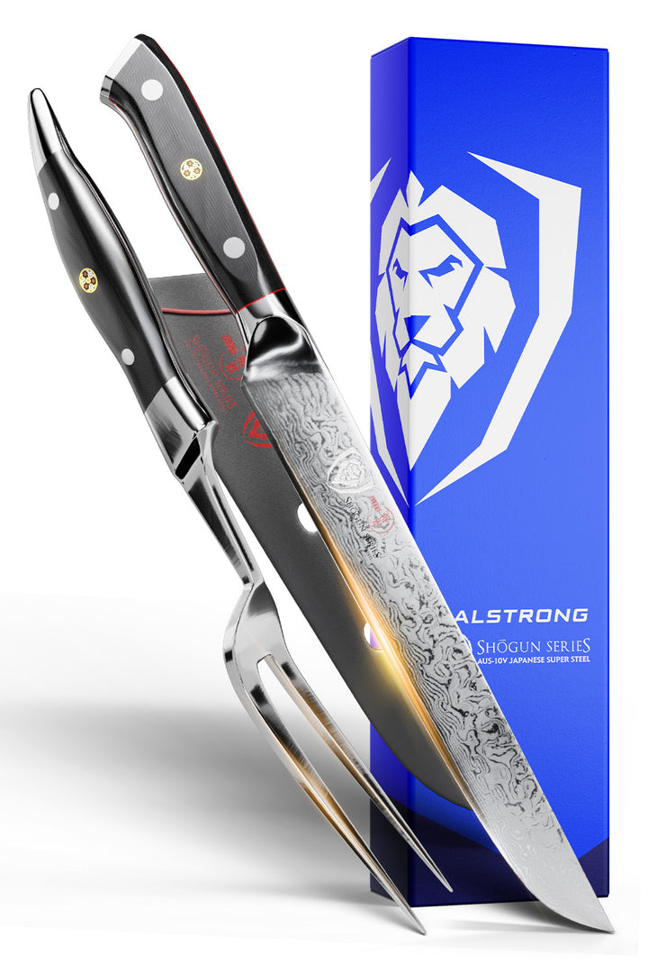Carving Knife & Fork Set 9" | Shogun Series ELITE | Dalstrong ©
