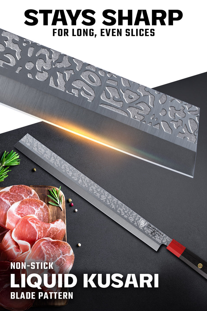 Slicing & Carving Knife 12" | Double Bevel | Ronin Series | Dalstrong ©