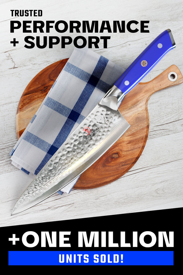 Chef's Knife 8" | Blue Handle | Shogun Series X | Dalstrong ©