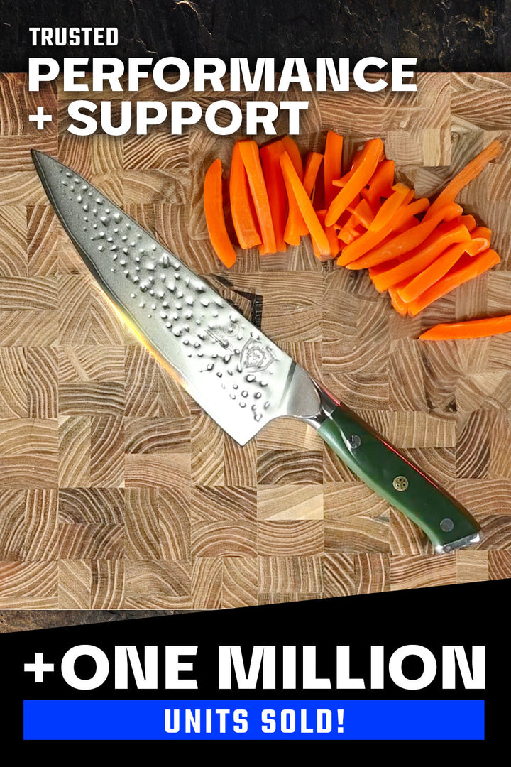 Chef's Knife 8" | Army Green Handle | Shogun Series X | Dalstrong ©
