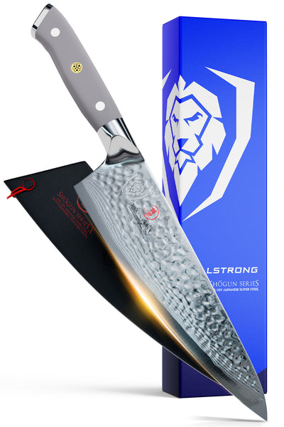 Chef Knife 8" | Gray ABS Handle | Shogun Series X | Dalstrong ©