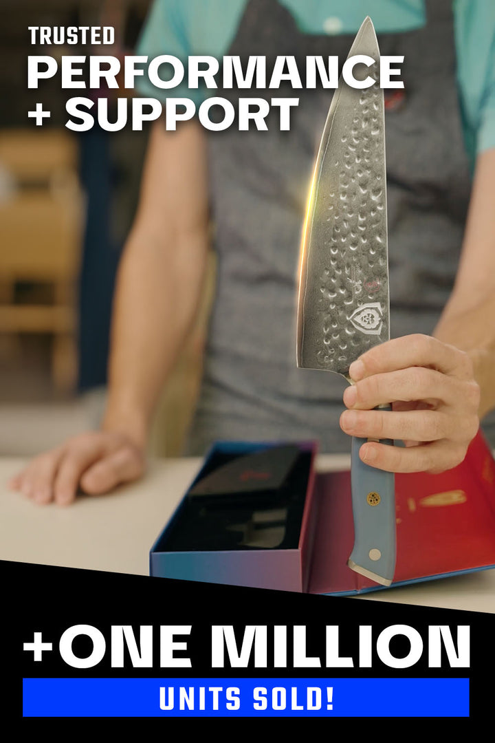 Chef's Knife 8" | Light Blue ABS Handle | Shogun Series X | Dalstrong ©