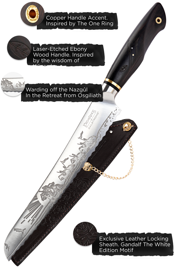 Bread Knife 9" | Lord of the Rings™ Edition | Dalstrong ©