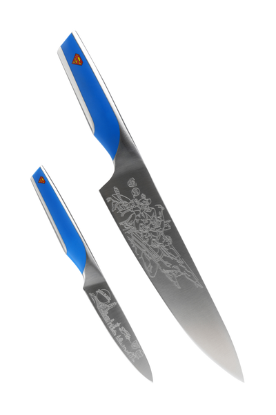 2 Piece Set | 8" Chef's Knife & 3.75" Paring Knife | SUPERMAN™ Edition | Dalstrong ©