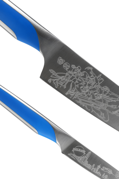 2 Piece Set | 8" Chef's Knife & 3.75" Paring Knife | SUPERMAN™ Edition | Dalstrong ©