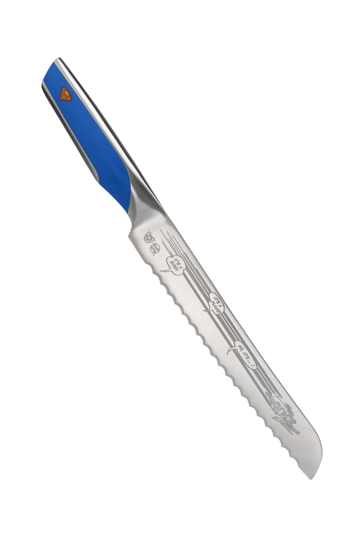 The Superman™  Bundle | 8" Chef Knife + 3.75" Paring Knife + 8" Serrated Bread Knife + Chef's Apron