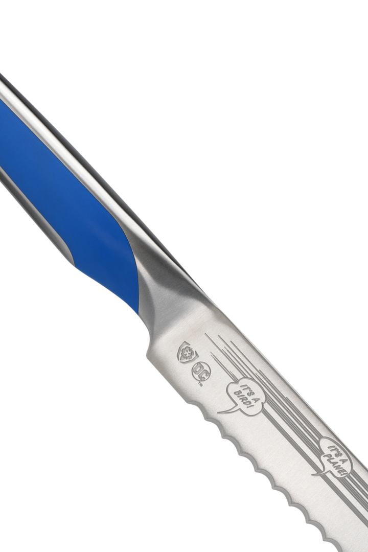 The Superman™  Bundle | 8" Chef Knife + 3.75" Paring Knife + 8" Serrated Bread Knife + Chef's Apron