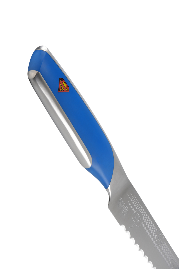 The Superman™  Bundle | 8" Chef Knife + 3.75" Paring Knife + 8" Serrated Bread Knife + Chef's Apron