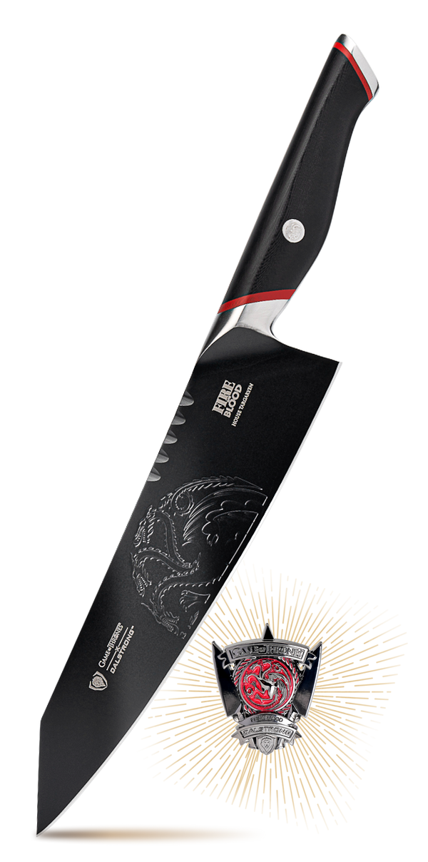 Chef Knife 8" | Game of Thrones™ Edition | House Targaryen™ | Dalstrong ©