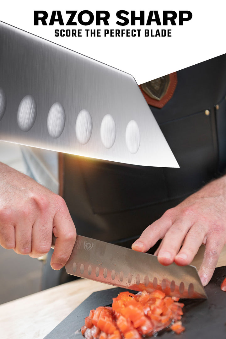 Santoku Knife  7" | Vanquish Series | NSF Certified | Dalstrong ©