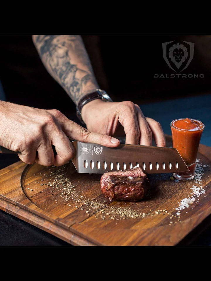Santoku Knife  7" | Vanquish Series | NSF Certified | Dalstrong ©