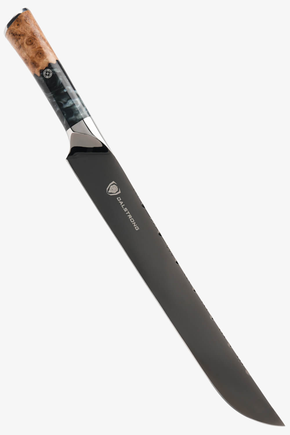 The Valhalla Series Ravenstone Bundle | 8" Chef-Cleaver Crixus Hybrid + 12" Slicing & Carving Knife