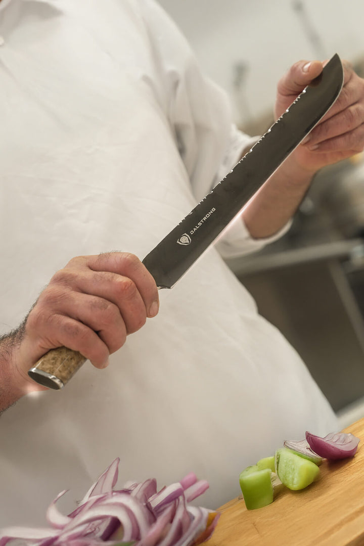 Slicing & Carving Knife 12" | Black Ravenstone | Valhalla Series | Dalstrong ©