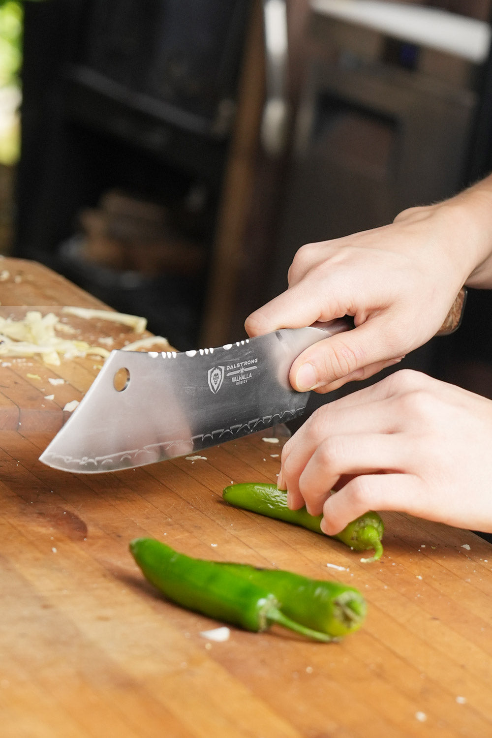 Chef & Cleaver Hybrid Knife 8" | The Crixus | Valhalla Series | Dalstrong ©