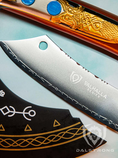 Chef & Cleaver Hybrid Knife 8" | The Crixus | Valhalla Series | Dalstrong ©