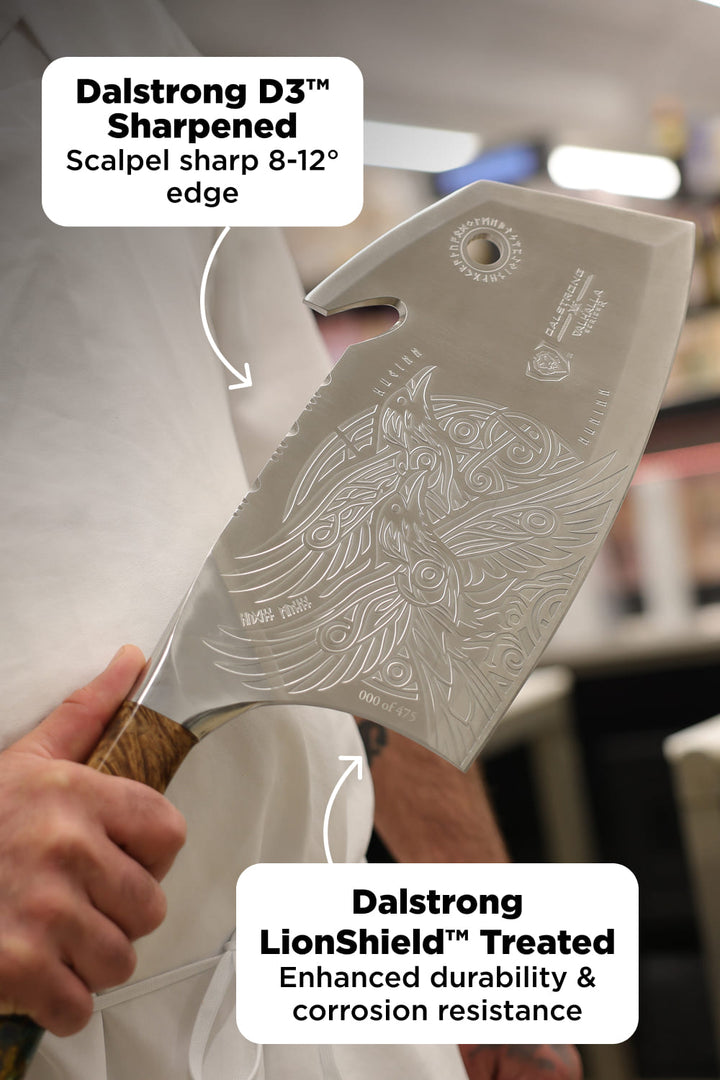 Obliterator Cleaver Knife XL | Valhalla Series | Dalstrong ©
