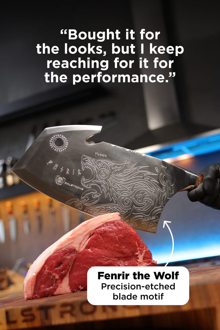 Obliterator Cleaver Knife XL | Valhalla Series | Dalstrong ©