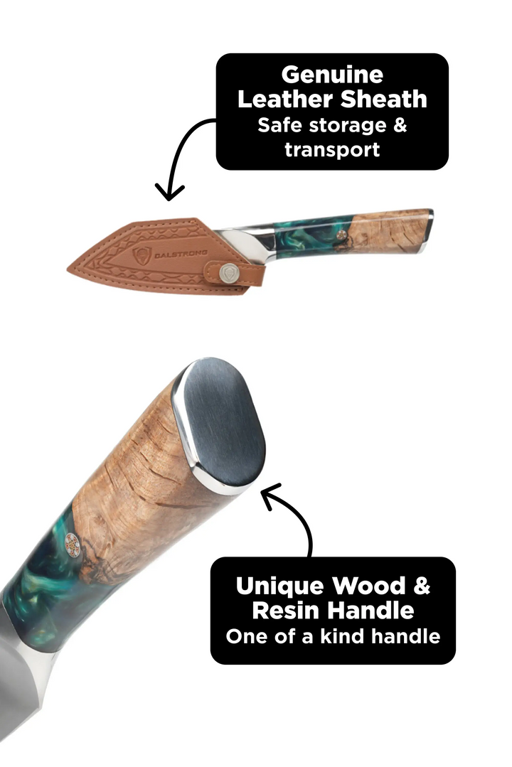 Valhalla Bundle | 8" Chef + 4" Paring + 7" Santoku