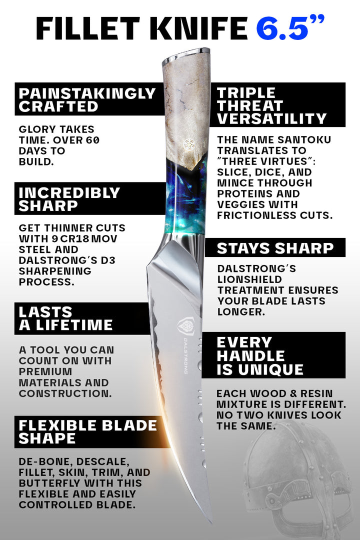 Fillet Knife 6.5" | Valhalla Series | Dalstrong ©