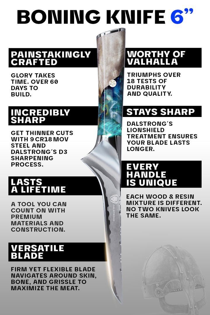Boning Knife 6" | Valhalla Series | Dalstrong ©