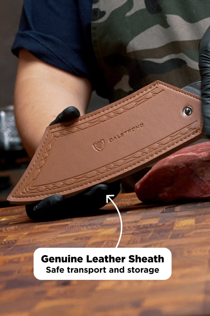 Chef & Cleaver Hybrid Knife 8" | The Crixus | Valhalla Series | Dalstrong ©