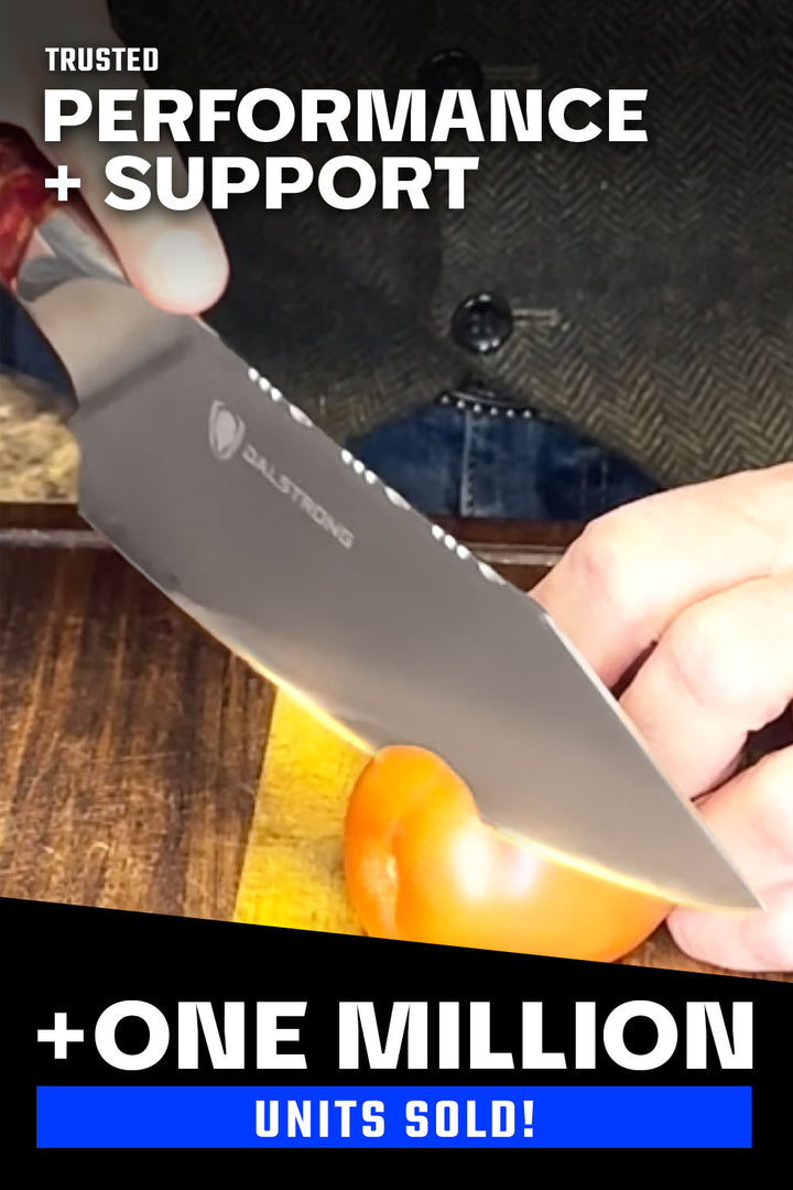Chef's Knife 8" | Blood Raider Red | Valhalla Series | Dalstrong ©