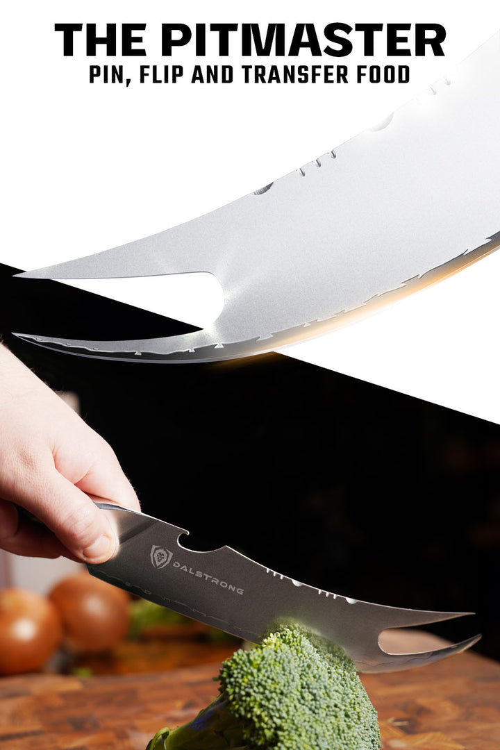 Pitmaster BBQ Knife 8" | Forked Tip | Valhalla Series | Dalstrong ©