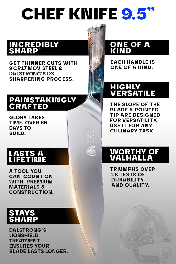 Chef's Knife 9.5" | Valhalla Series | Dalstrong ©