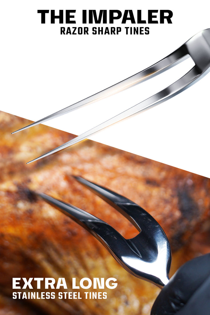Meat Fork 7.7" | Valhalla Series | Celestial Resin & Wood Handle | Dalstrong ©
