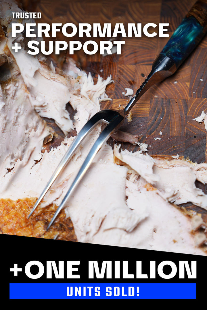 Meat Fork 7.7" | Valhalla Series | Celestial Resin & Wood Handle | Dalstrong ©