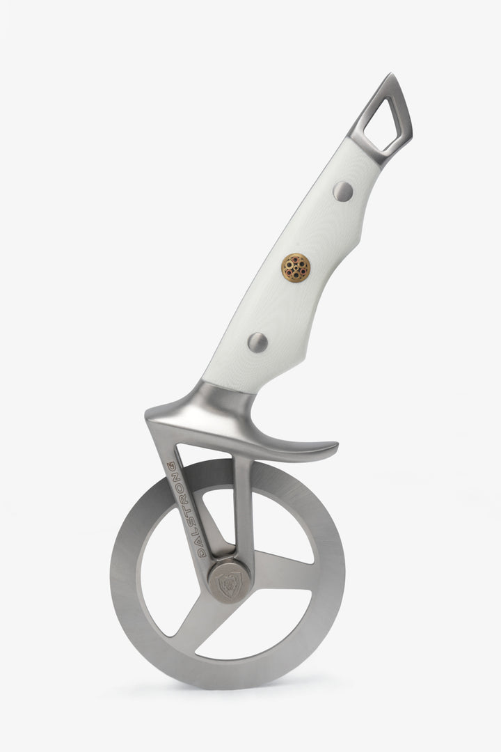 Pizza Wheel & Cutter | White Handle | Dalstrong ©