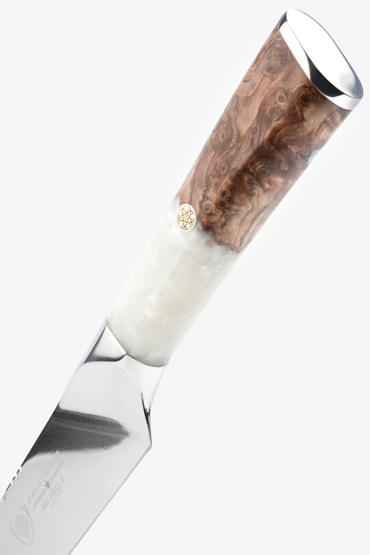 Slicing & Carving Knife 12" | White Handle | Valhalla Series | Dalstrong ©