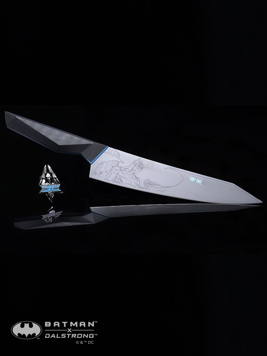 Chef's Knife 8" | BATMAN™ Shadow Black Edition | Dalstrong ©