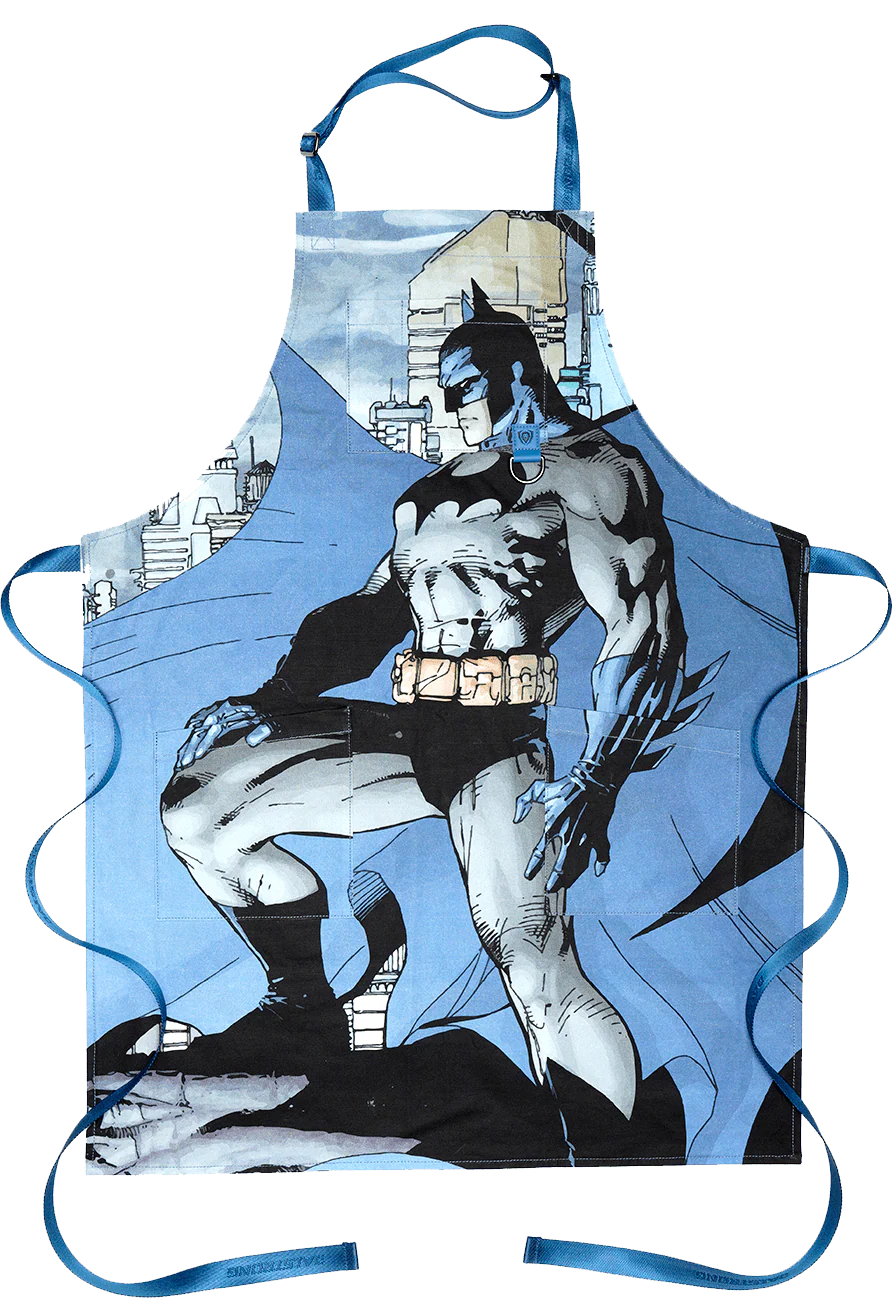 Chef's Apron | Batman™ Edition | Blue Legend | 100% Breathable Cotton | Dalstrong ©