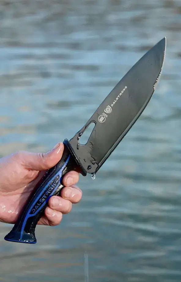 Chef's Knife 8" | Night Shark Series | NSF Certified | Dalstrong ©