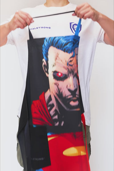 Chef's Apron | Superman™ Edition | Heat Vision | 100% Breathable Cotton | Dalstrong ©