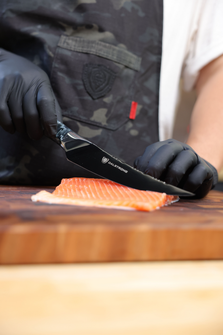 3 Piece Set | Slicing, Fillet & Venator Knife | Valhalla Series | Ravenstone Edition | Dalstrong ©