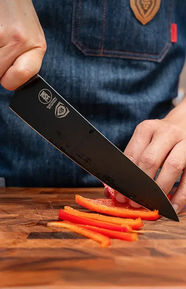 Chef's Knife 8" | Shadow Black Series | NSF Certified | Dalstrong ©