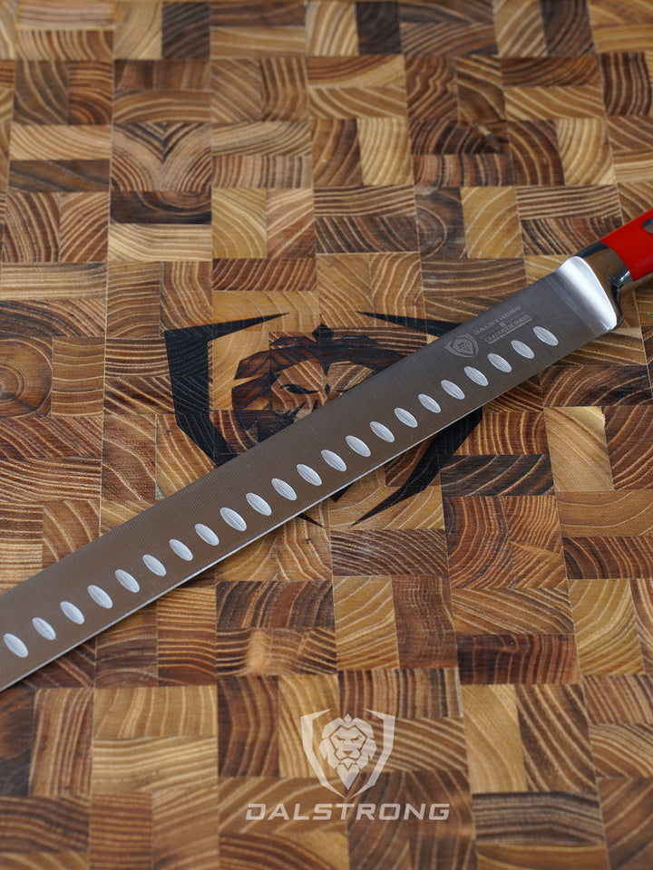 Slicing & Carving Knife 12" | Crimson Red ABS Handle | Gladiator Series | NSF Certified | Dalstrong ©
