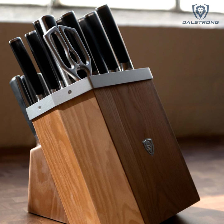 24-Piece Knife Block Set | Vanquish Series | NSF Certified | Dalstrong ©