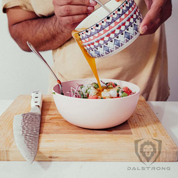 Chef's Knife 8" | Glacial White Handle | Shogun Series X | Dalstrong ©