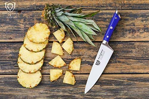 Chef's Knife 8" | Blue Handle | Gladiator Series | NSF Certified | Dalstrong ©