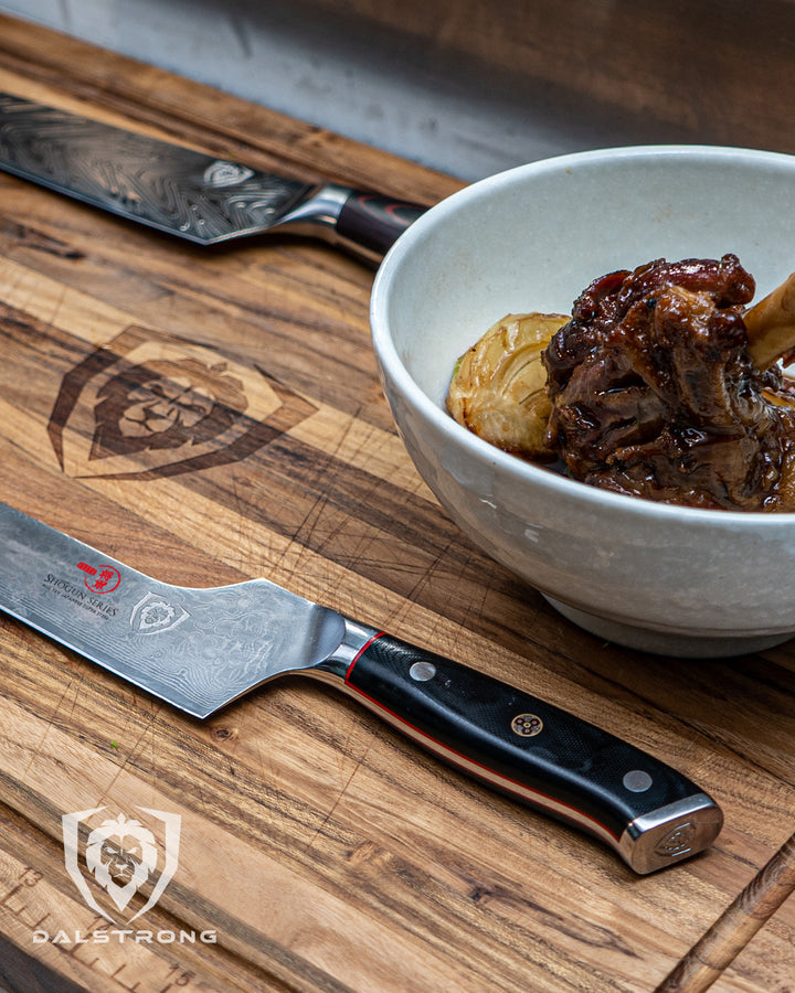 Offset Slicing Carving Knife 12" | Shogun Series ELITE | Dalstrong ©