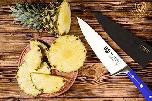 Chef's Knife 8" | Blue Handle | Gladiator Series | NSF Certified | Dalstrong ©