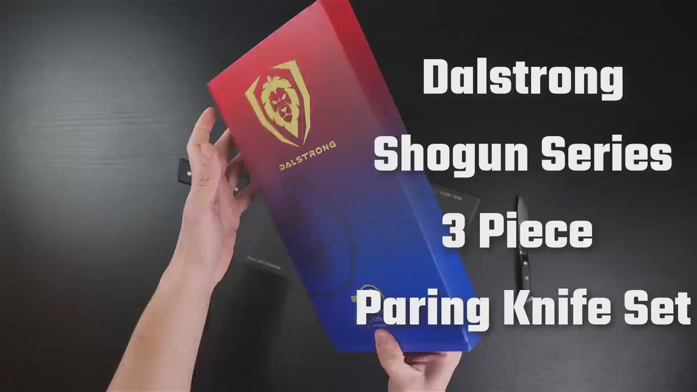 3 Piece Paring Knife Set | Shogun Series Elite | Dalstrong ©
